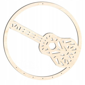 drewniana makrama 38cm gitara3 GE215