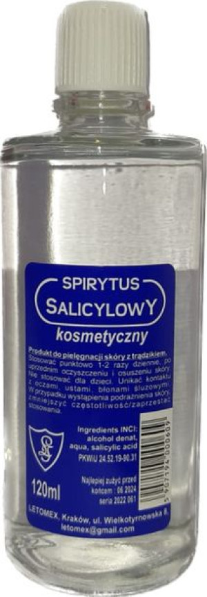 Spirytus salicylowy, 120 ml (HIT)