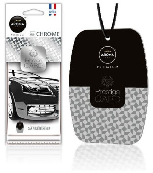 AROMA CAR Prestige Card CHROME ZAWIESZKA