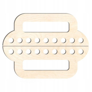 ucha siatki rączki uchwyty torby 16x6cm B sklejka