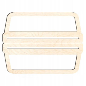 ucha siatki rączki uchwyty torby 21x8cm E sklejka