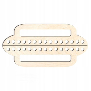 ucha siatki rączki uchwyty torby 24x6cm B sklejka