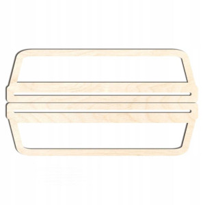 ucha siatki rączki uchwyty torby 29x8cm E sklejka