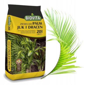 Ziemia Podłoże Do Palm Juki Dracen Biovita 5l