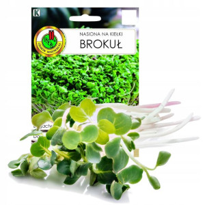Brokuł Nasiona Na Kiełki Do Sałatek Bez Gmo 8g
