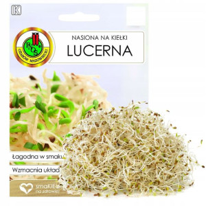 Lucerna Nasiona Na Kiełki Łagodna Bez Gmo 30g