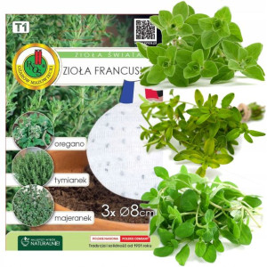 Zioła Oregano Tymianek Majeranek Nasiona