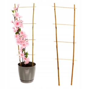 Drabinka Bambusowa Podpora Pergola Rośliny 60 Cm