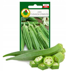 Okra Clemson Spineless Nasiona Bez Gmo 2g