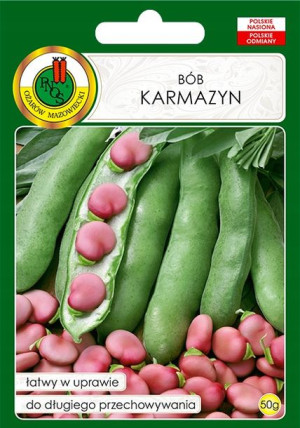 Bób Karmazyn Duży Plenny Nasiona Bez Gmo