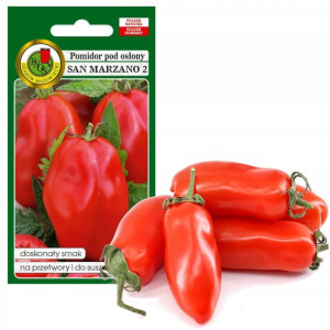 Pomidor Pod Osłony San Marzano 2 Nasiona Bez Gmo