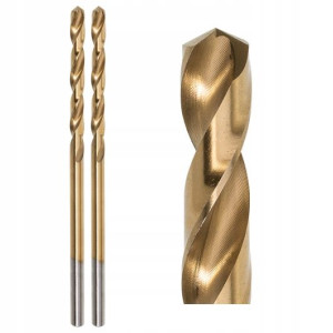 Wiertło Do Metalu Tytanowe Hss-tin 3.5 Mm 2szt.