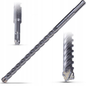Wiertło Betonu Fi 16x600 Mm Sds Plus Krzyżowe Pro