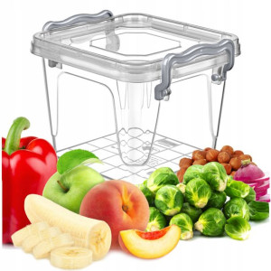 Pojemnik Na Żywność Pudełko Box Kwadratowy 0,55l