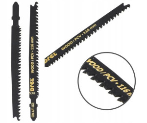 Brzeszczot Do Wyrzynarki T Drewno Pcv 90mm 2szt