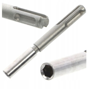 Adapter Sds Plus 1/4 Uchwyt Magnetyczny Bitów 90mm