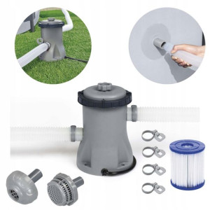 Pompa Filtrująca Do Basenów 1249 L/h Filtr Bestway
