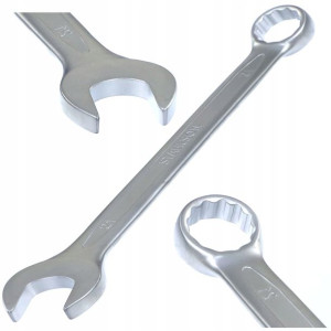 Klucze Klucze Płasko-oczkowy Satynowy Crv 21 Mm