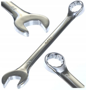 Klucz Klucze Płasko-oczkowy Polerowane Crv 22 Mm