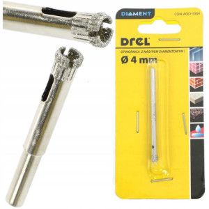 Otwornica Diamentowa Koronka Do Gresu Płytek 4mm