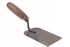 Kielnia Sztukatorska Czarna Rączka Drewniana 100mm