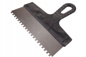 Szpachla Nierdzewna Zębata Do Kleju 6x6 250mm