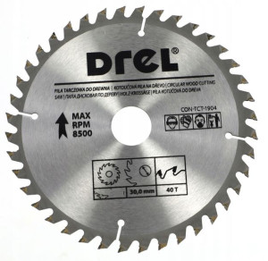 Tarcza Do Drewna Piła Widiowa 250 X 30 Mm 40t