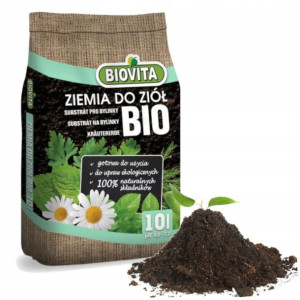 Podłoże Ziemia do wysiewu i pikowania ZIÓŁ BIO 10L