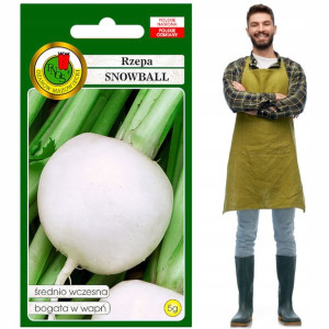 Rzepa SNOWBALL delikatna soczysta bogata w wapń