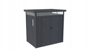  	Garaż Blaszany Metalowy 230x166 OKNO DRZWI
