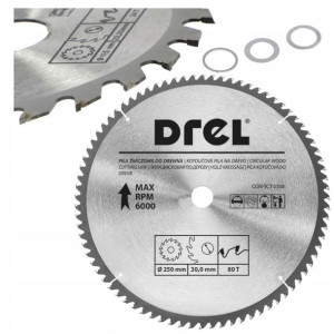 Tarcza Do Drewna Piła Widiowa 250 X 32mm 80t