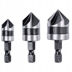 Wiertła Fazowniki Pogłębiacze Drewno Pvc 12-19mm