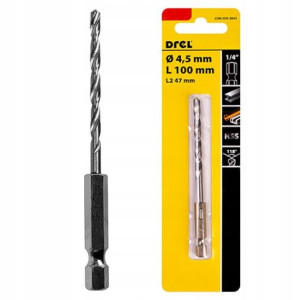 Wiertło Do Wkrętarki Metalu Hex Quick Change 4.5mm