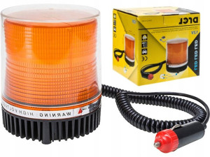 Lampa Ostrzegawcza Kogut Magnes Błyskowa 12v