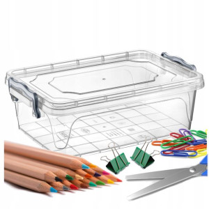 Pojemnik Organizer Pudełko Box Na Klocki Leki 1,2l