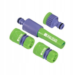 Zestaw Dysza Adapter Łącznik Do Węża Zraszacza 1/2