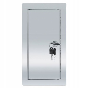 Drzwiczki Rewizyjne Metalowe Zamek 15x30