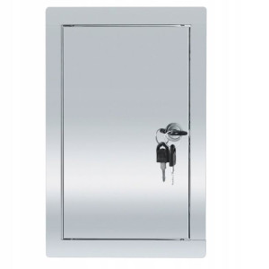 Drzwiczki Rewizyjne Metalowe Zamek 20x30