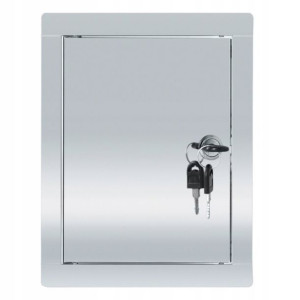 Drzwiczki Rewizyjne Metalowe Zamek 40x50