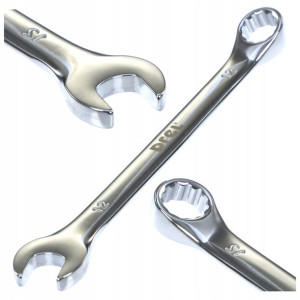Klucz Klucze Płasko-oczkowy Polerowane Crv 12 Mm