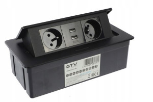 Gniazdo Wpuszczane Chowane W Blat Nablatowe Usb
