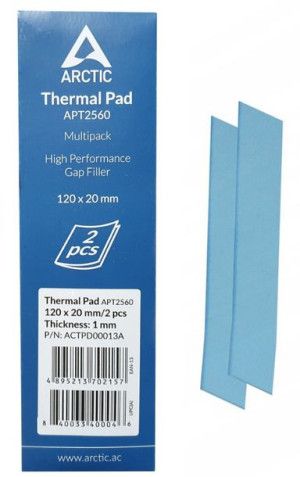 Arctic TP-2 Thermalpad 120x20x1mm 2pak.