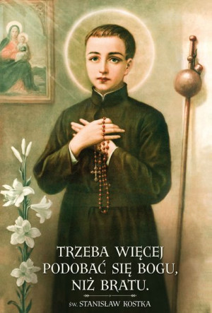 Plakat – Święty Stanisław Kostka