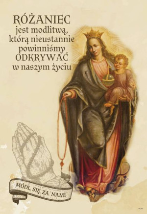 Plakat - Różaniec Święty