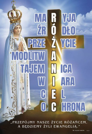 Plakat - Różaniec Święty