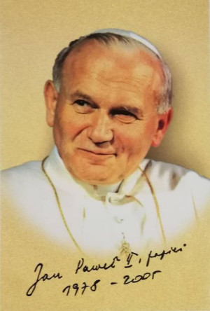 Plakat - Święty Jan Paweł  II