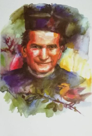 Plakat - Święty Jan Bosko