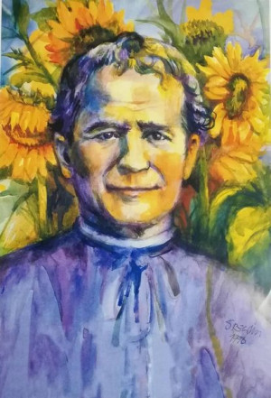 Plakat - Święty Jan Bosko