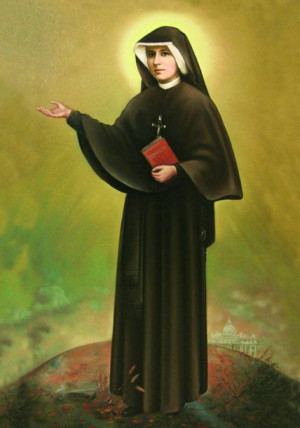 Plakat - Święta Faustyna Kowalska