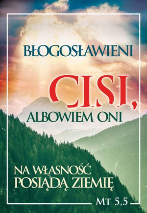 Plakat – Krajobraz Sentencja